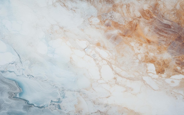 superficie de mármol arafado con un ai generativo de color marrón y blanco