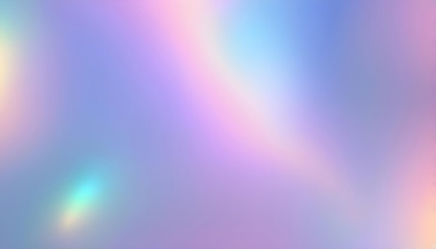 una superficie metálica plateada con un reflejo de arco iris en ella