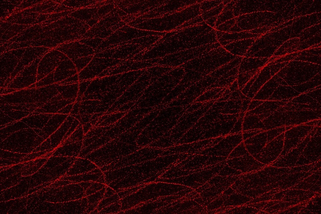 Superficie de pared de piedra áspera con rasguños rojos aleatorios para fondo de textura