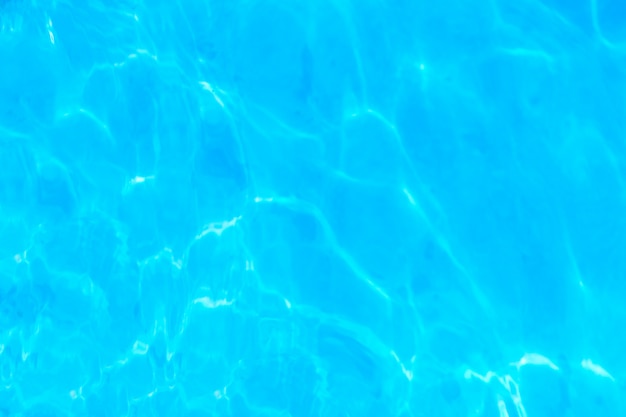 Superficie de piscina azul claro