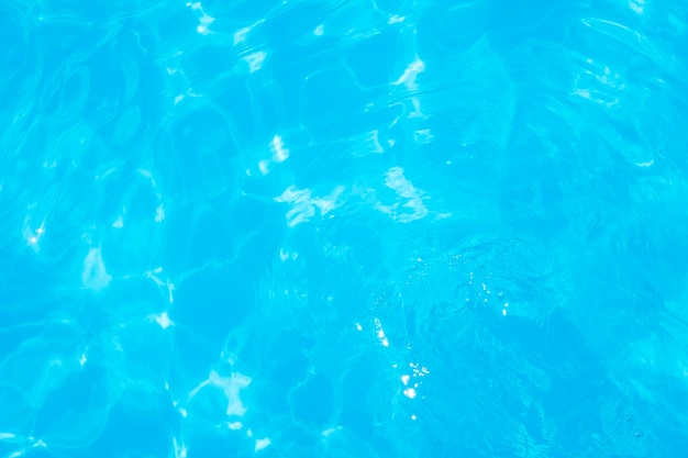 Superficie de la piscina azul fondo de agua en la piscina Hermoso fondo de agua azul