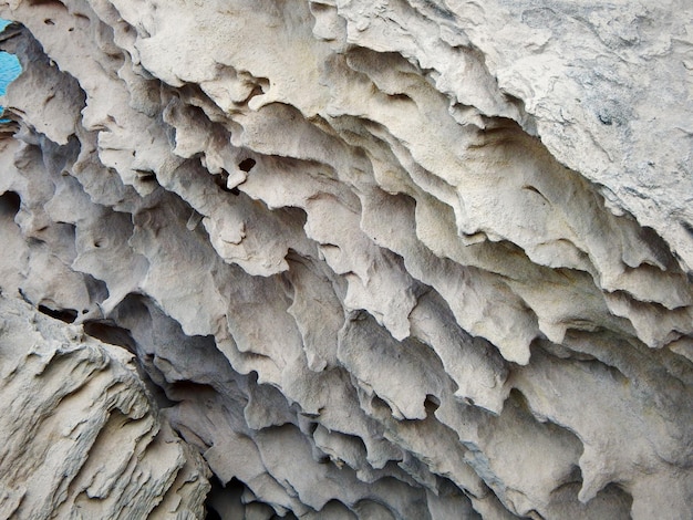 Superficie de roca arenosa Orilla rocosa del Mar Caspio