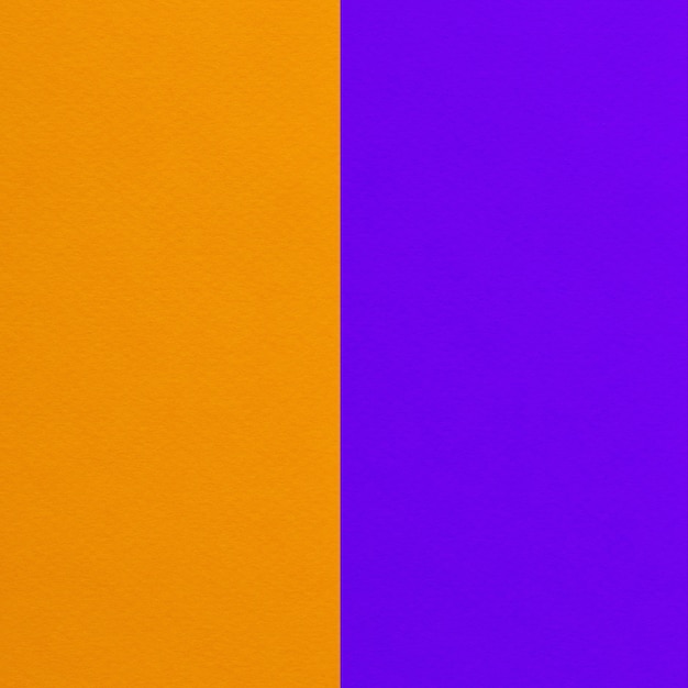 Foto superficie de textura de papel naranja y violeta