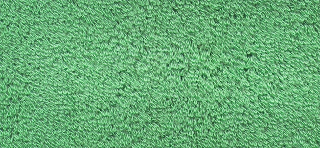 Superficie textural toalla verde