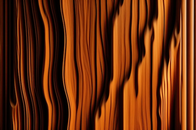 Superfície texturizada de madeira nobre