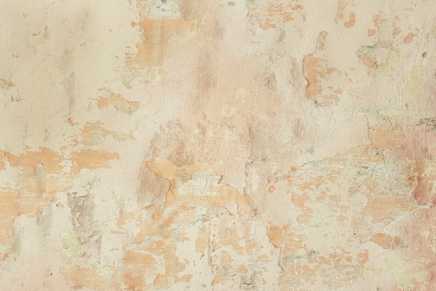 Superfície velha vintage da antiga muralha com gesso a cair