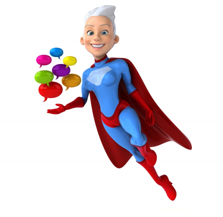 Foto supermulher