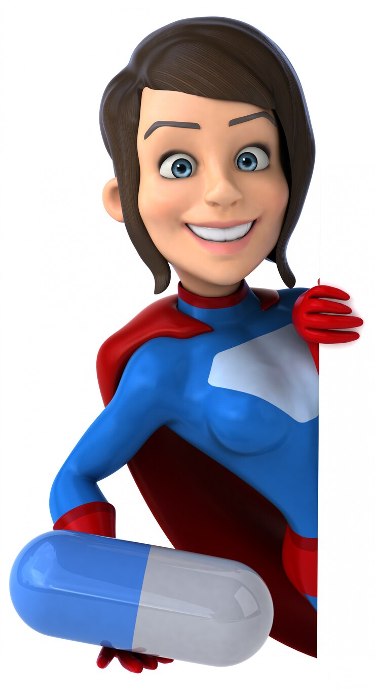 Foto supermulher