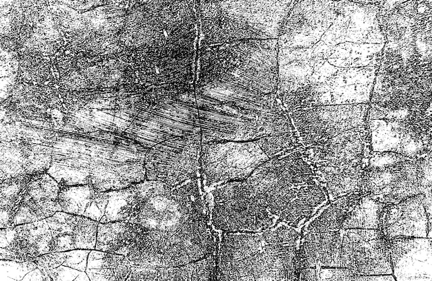 Superposición angustiada de textura grunge abstracta Textura de hormigón de grano viejo sucio en blanco y negro para el fondo