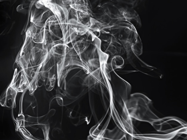 Superposición de efecto de humo Noire de 4k Efecto cinematográfico de alta resolución Neblina texturizada de atmósfera oscura