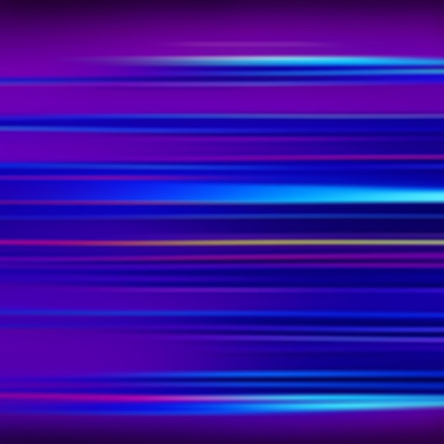 Superposición de efectos estéticos de neón Resplandor brillante Diseño futurista Formas y líneas de colores vibrantes