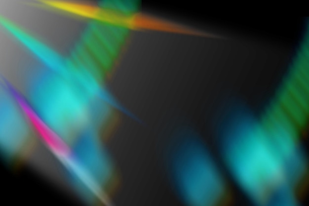 Superposición de luz de prisma