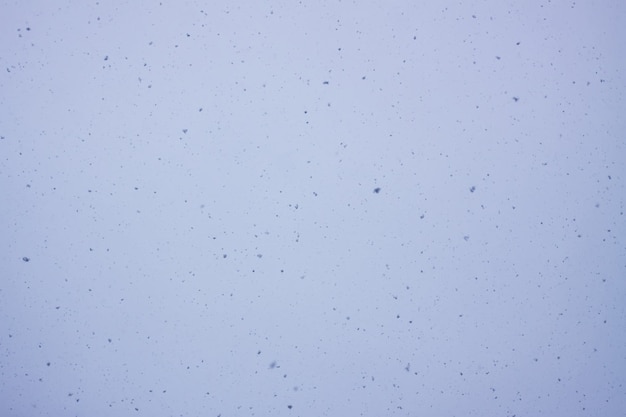 Superposición de ventisca de nieve copos de nieve pequeños naturales textura luz suave fondo