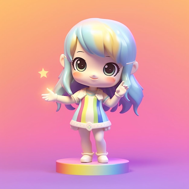 Superschlaue Frau, Chibi-Stolz-Idol-Star