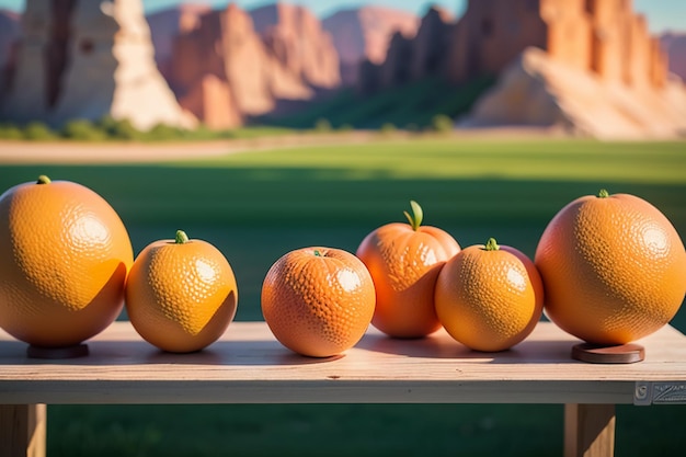 Suplemento de fruta deliciosa naranja vitamina C nutrición papel tapiz de salud ilustración de fondo