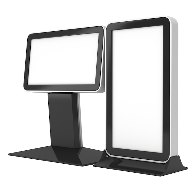 Suporte de chão para tela LCD Lightbox
