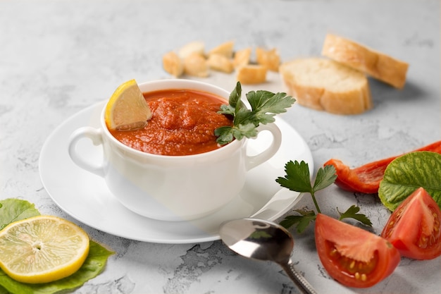 Suppe Gaspacho