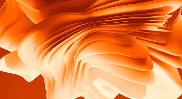 Supremo fundo de papel dobrado laranja para projetos minimalistas e elegantes