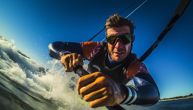 Surfen Kitesurfen Paracycling Fotoshoot in Aktion Sportfotografie