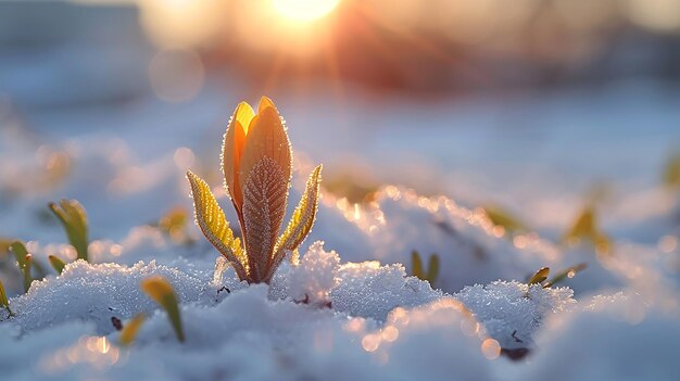 Surgimiento de la nieve