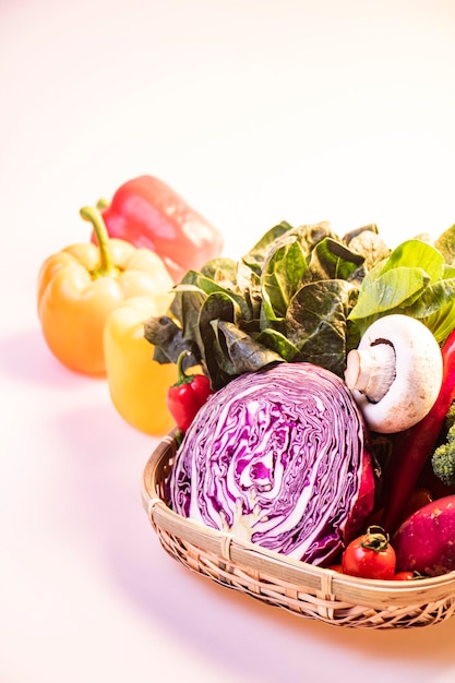 Surtido de verduras frescas