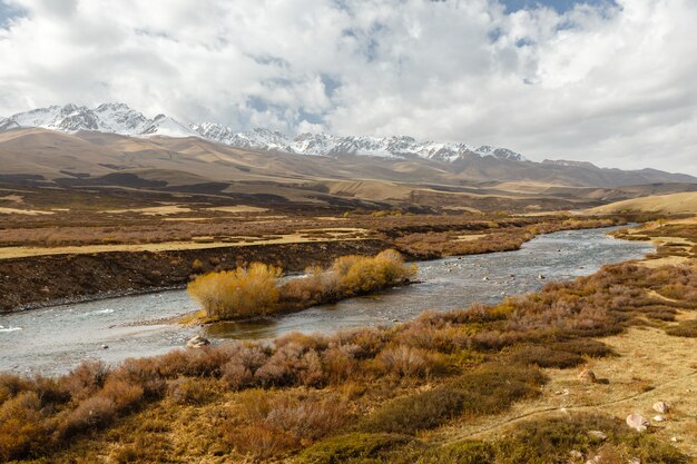 Susamyr Fluss in Kirgisistan