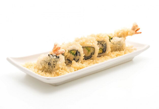 Sushi de camarón tempura - estilo de comida japonesa