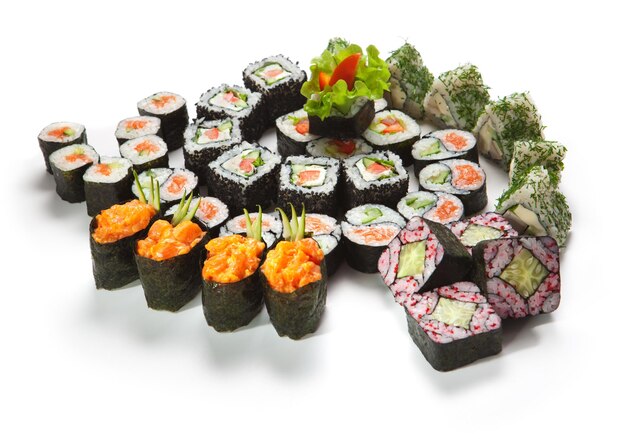 Foto sushi conjunto