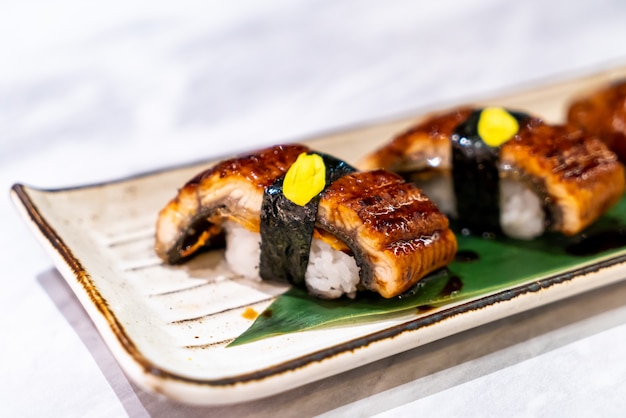 Sushi de Unagi (enguia)