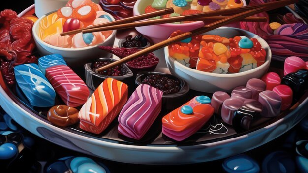 Sushi Dreamscape Un viaje en el gusto