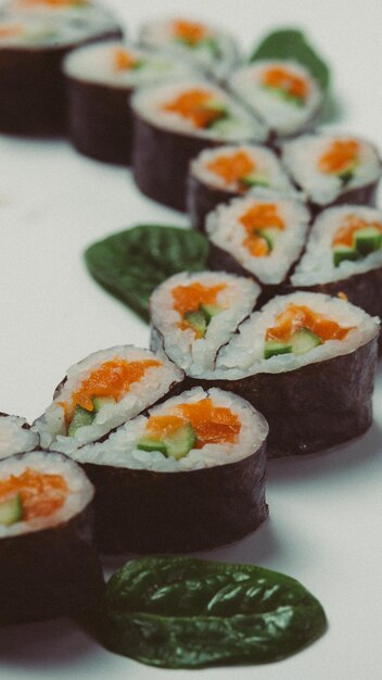 Sushi en forma de corazón para San Valentín