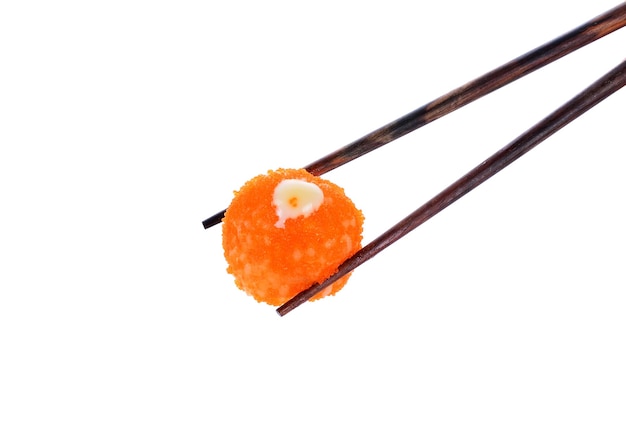 Sushi isoliert auf weißem Hintergrund