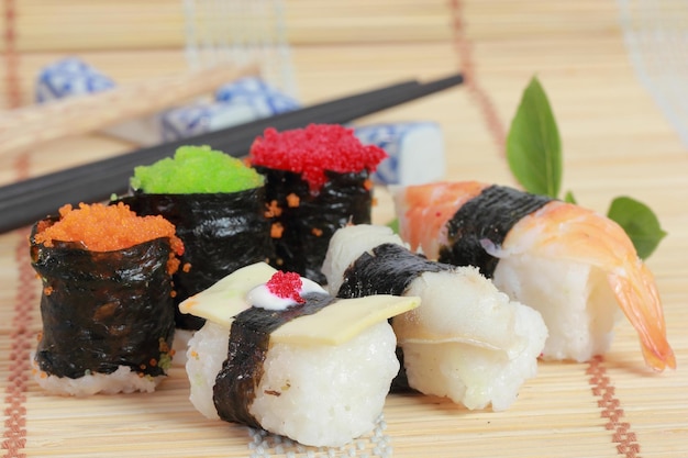 Sushi japanisches Essen