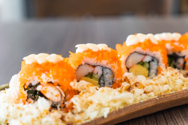 Sushi-Rolle - japanisches Essen