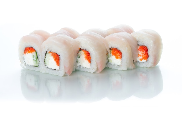 Sushi-Rollen japanische Küche schön