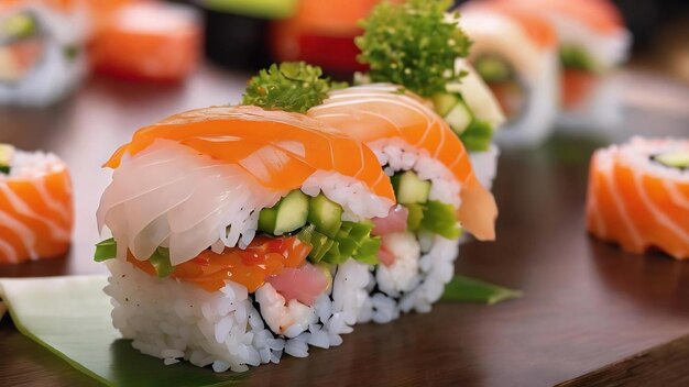 Sushi-Sandwichrolle