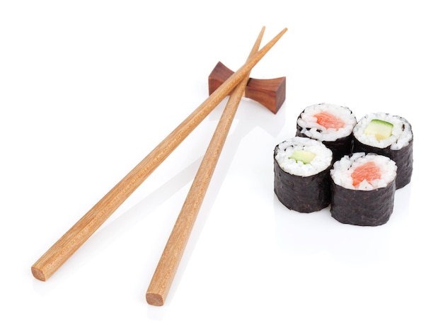 Sushi-Set und Stäbchen