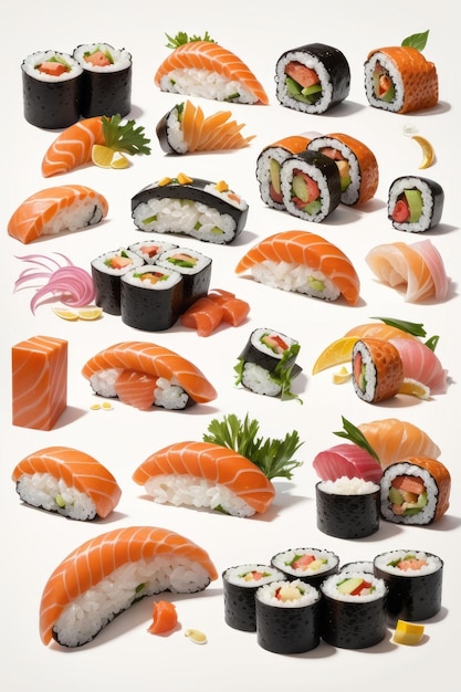 Sushi-Symbol Sushi-Clipart-Sushi-Vektor