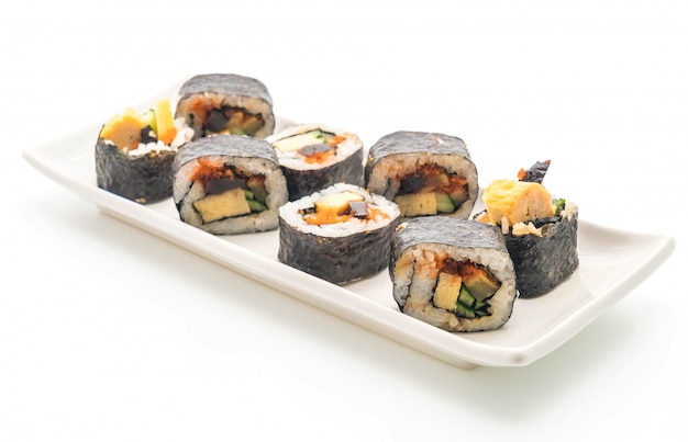 Sushirolle - japanische Essensart