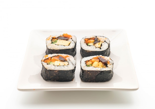 Sushirolle - japanische Essensart
