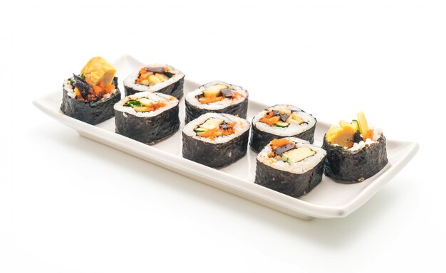 Sushirolle - japanische Essensart