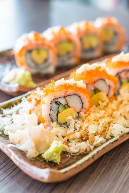 Sushirolle - japanisches Lebensmittel