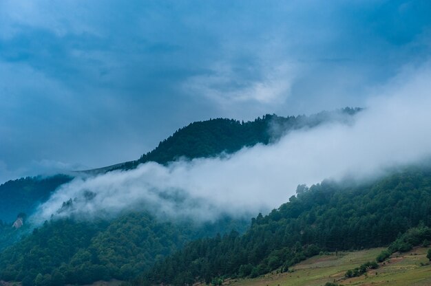 Svan Türme in Mestia, Region Swanetien, Georgia