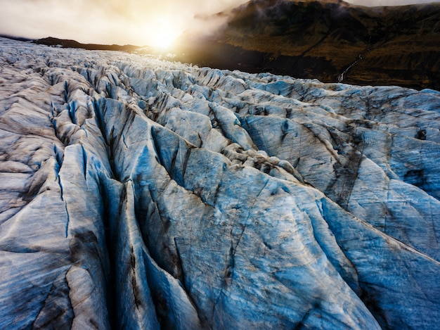 Svinafellsjokull-Gletscher in Vatnajokull