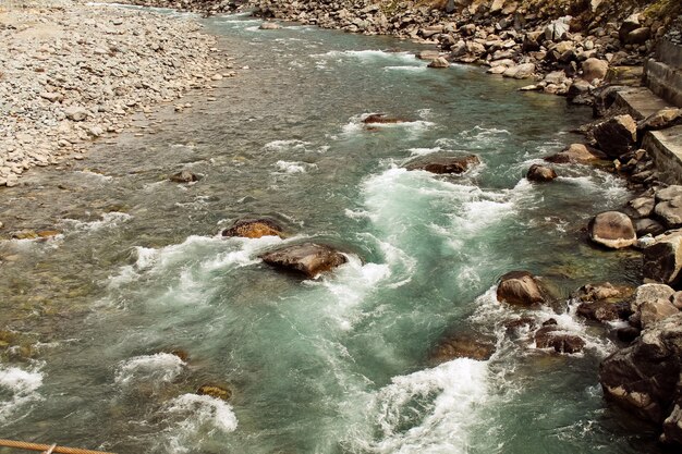 Swat River Kalam Swat Paisaje Paisaje