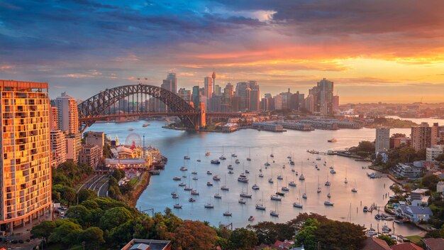 Foto sydney, a metrópole dinâmica da austrália