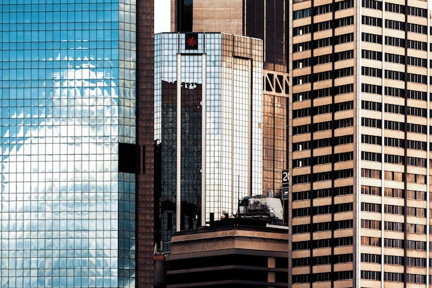 SYDNEY, AUSTRALIA - 12 de diciembre de 2014: El distrito central de negocios de Sydney es el principal centro comercial de Sydney, Australia