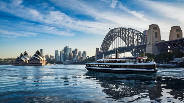 Sydney cbd desde el ferry