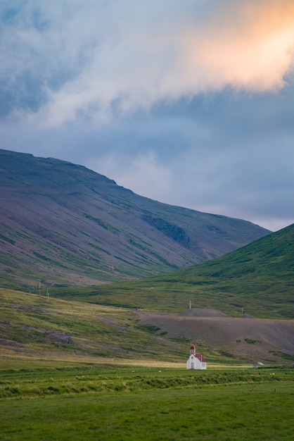 Szene aus Island Trip, Westfjords Church