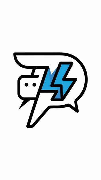 T letra icona de la aplicación signo de marca diseño vectorial del logotipo del mensajero abstracto
